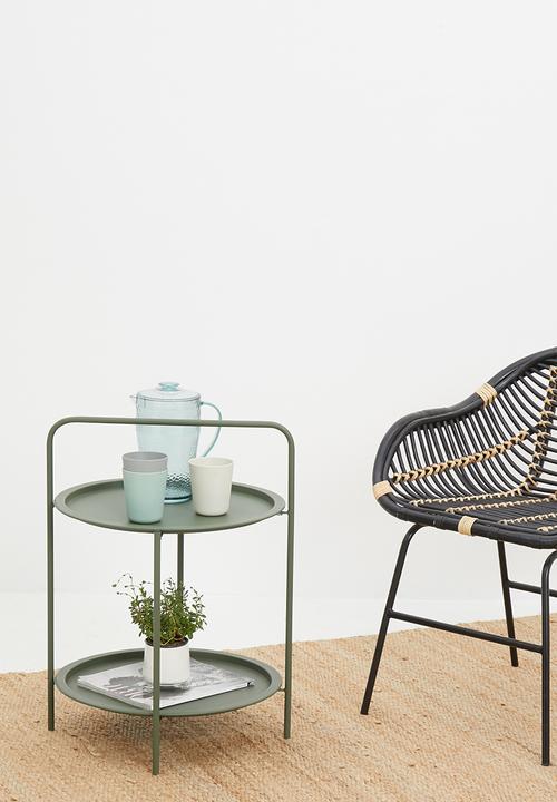 H&S - Tray side table - green