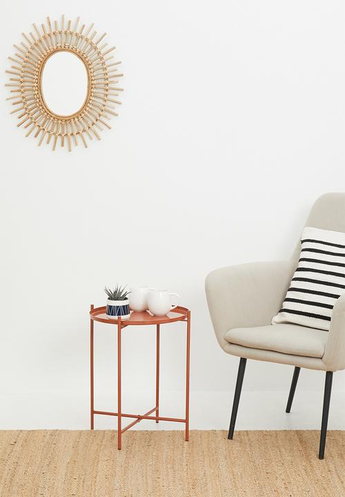Sixth Floor - Dianara tray table - brandied melon