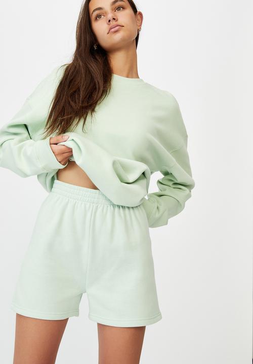 Factorie - Oversized crew neck sweater - celadon