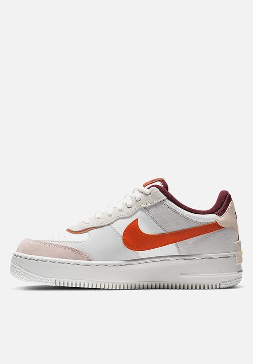 Nike - Nike air force 1 shadow team red/orange-orange pearl-volt