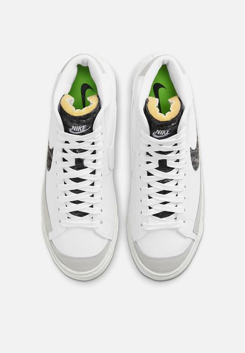 Nike - Nike blazer mid '77 vintage - white/white-lt smoke grey-bright crimson