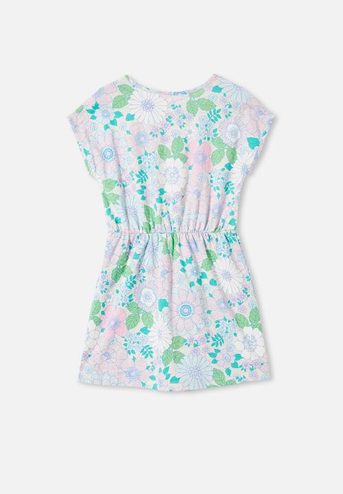 Cotton On - Sigrid short sleeve dress - multi 