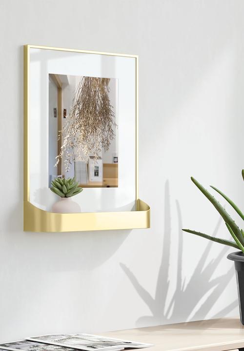 Umbra - Matinee photo display - matte brass