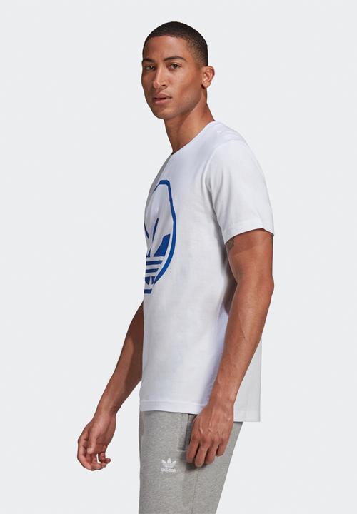 adidas Originals - Circle trefoil T-shirt - white