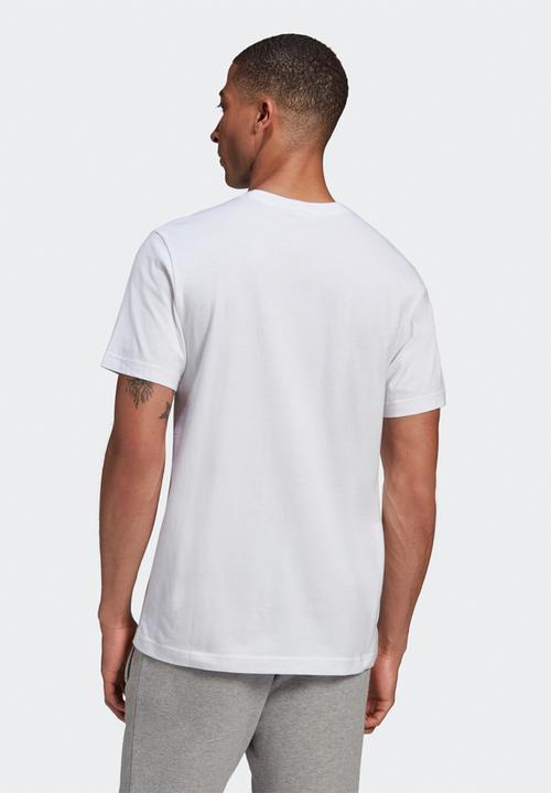 adidas Originals - Circle trefoil T-shirt - white