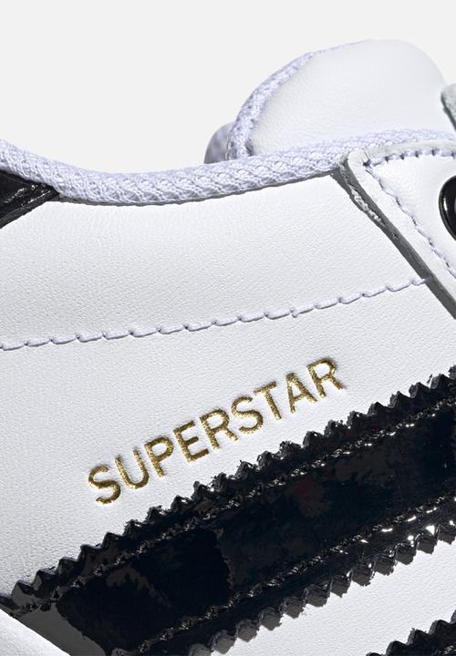 adidas Originals - Superstar bold w - ftwr white/core black/gold met