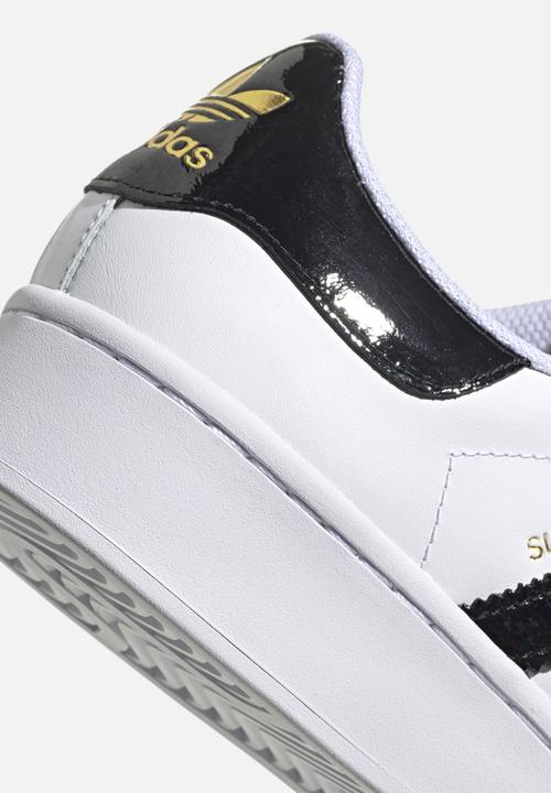 adidas Originals - Superstar bold w - ftwr white/core black/gold met