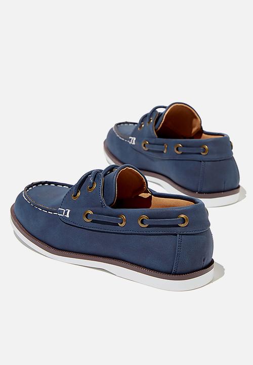 Cotton On - Classic boat shoe - navy 