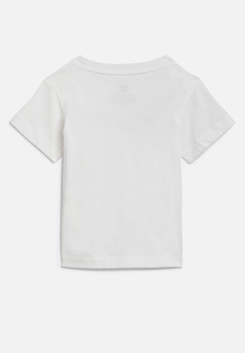 adidas Originals - Infants short & tee set - white & black