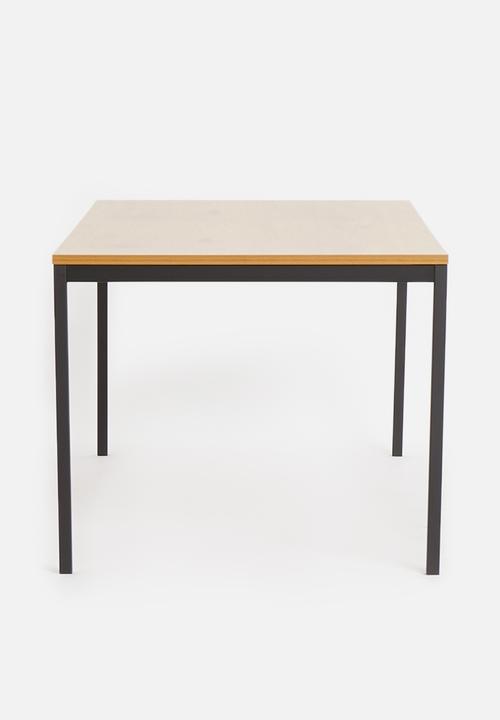 Sixth Floor - Seaford dining table - natural & black