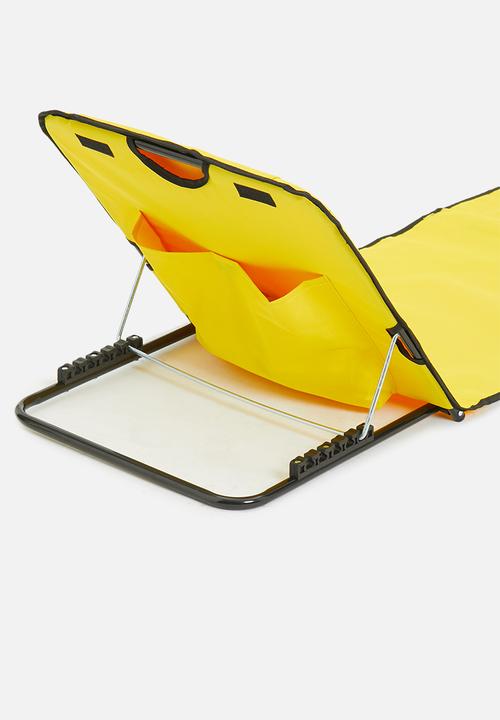 H&S - Foldable beach mat - yellow
