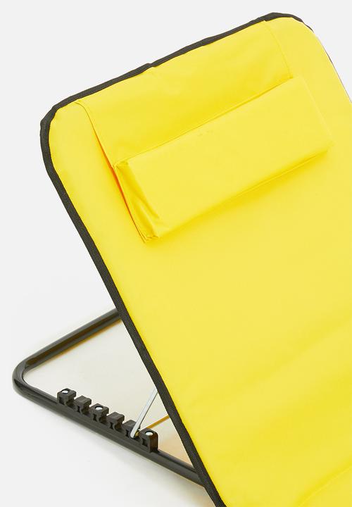 H&S - Foldable beach mat - yellow