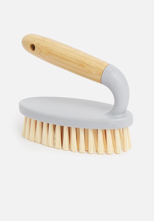Excellent Houseware - Scrub brush - grey