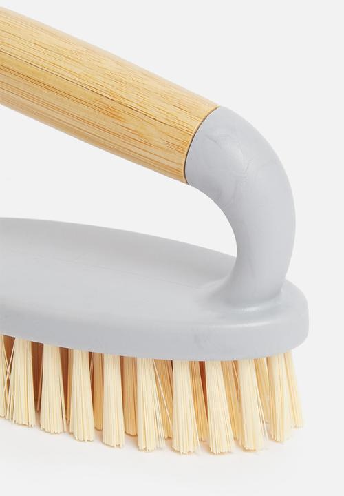 Excellent Houseware - Scrub brush - grey