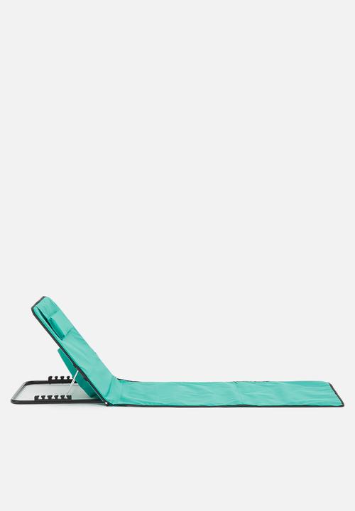 H&S -  Foldable beach mat - green