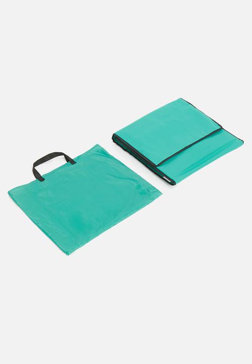H&S -  Foldable beach mat - green