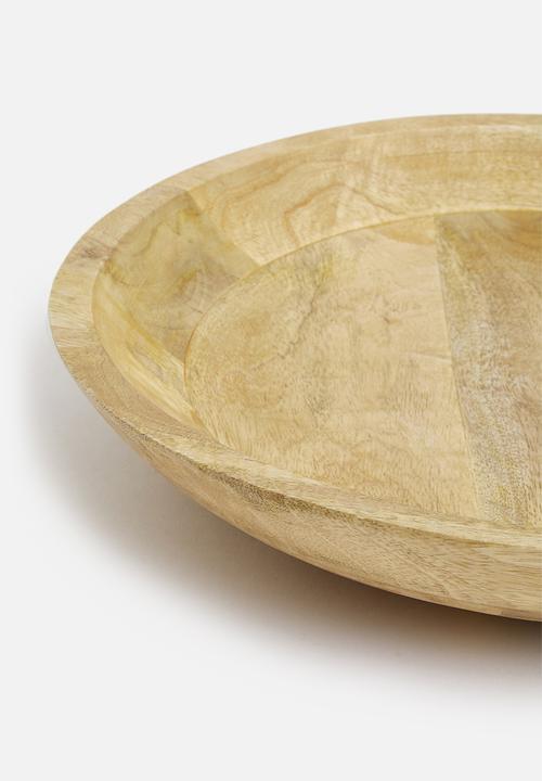 Sixth Floor - Mango wood serving bowl - natural