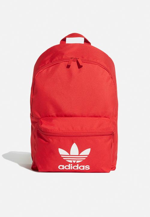 red backpack adidas