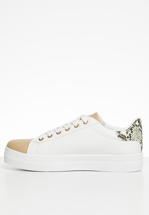 KANGOL - Fergie sneaker - white & beige