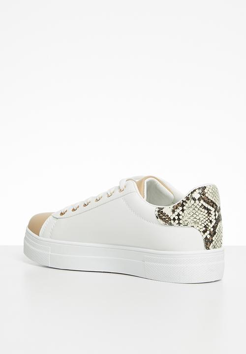 KANGOL - Fergie sneaker - white & beige