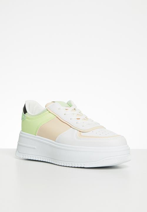 KANGOL - Paquelle sneaker - white & pink