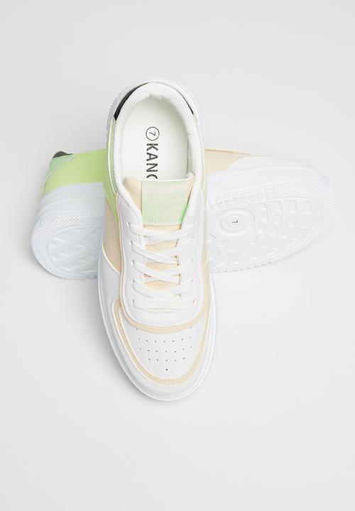 KANGOL - Paquelle sneaker - white & pink
