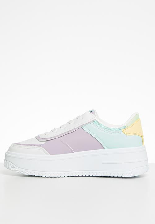 KANGOL - Paquelle sneaker - white & lilac