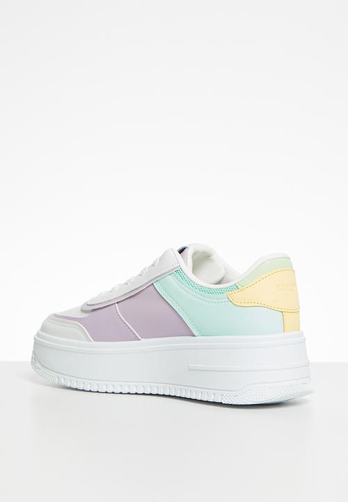 KANGOL - Paquelle sneaker - white & lilac