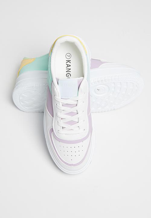 KANGOL - Paquelle sneaker - white & lilac