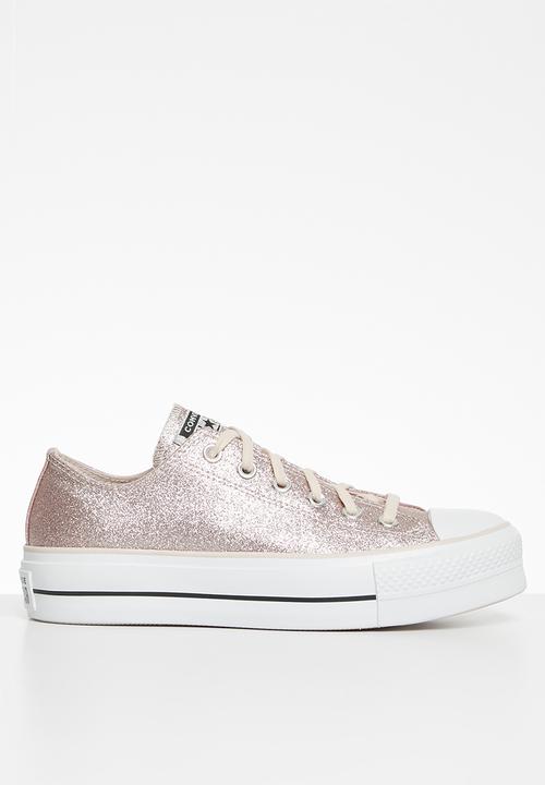 glitter shine platform chuck taylor