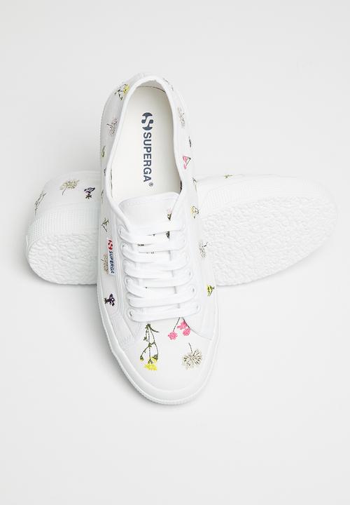 SUPERGA - 2750 flower - s31111w-a9k - white flowers