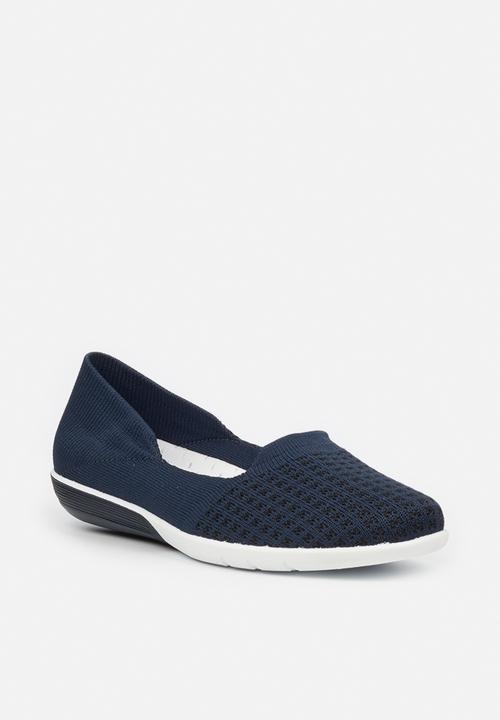 Butterfly Feet - Lindy slip on - navy
