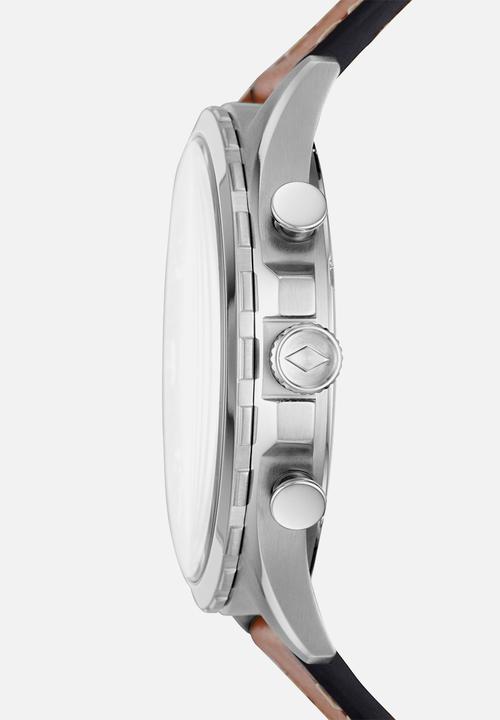 Fossil - Forrester chrono - silver