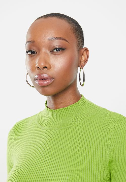 Glamorous - High neck knit - green