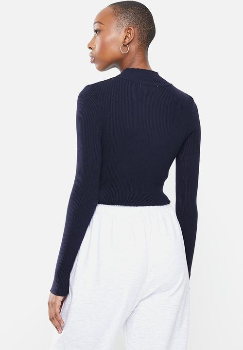 Glamorous - High neck jumper - navy