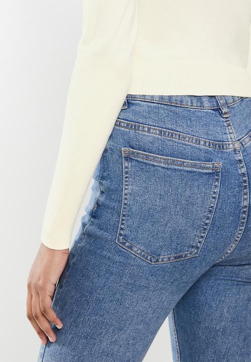 Glamorous - Puff sleeve knit - off white