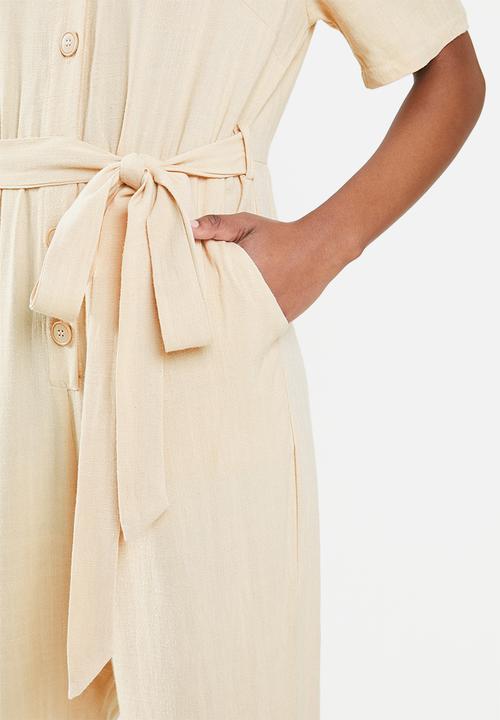 Glamorous - Amy jumpsuit - stone