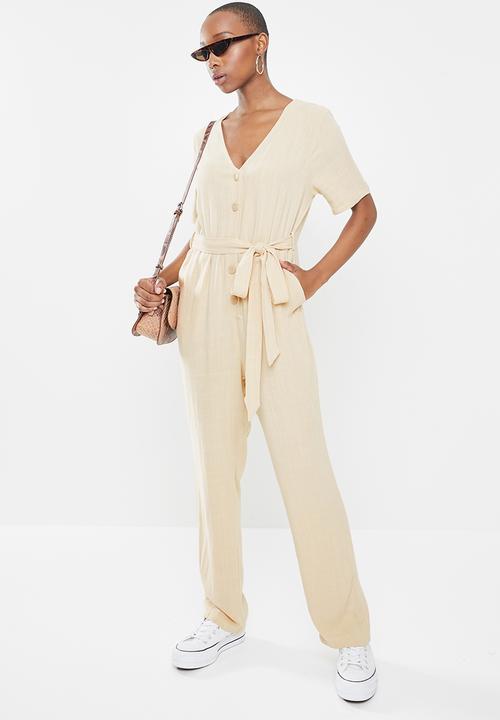Glamorous - Amy jumpsuit - stone