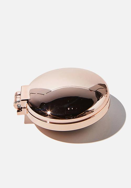Cotton On - Compact hair brush - rose gold