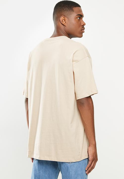Factorie - Basic relaxed T-shirt - beige