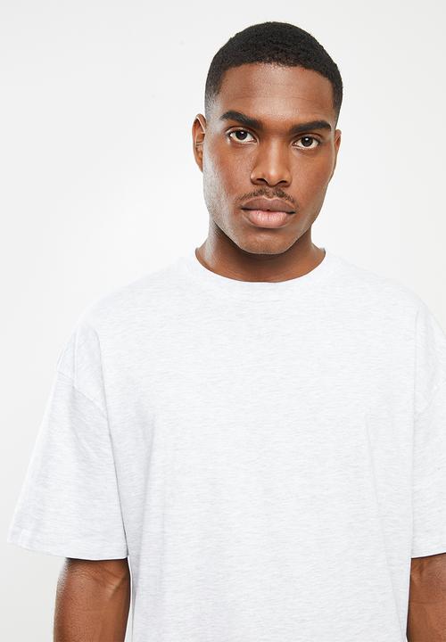 Factorie - Basic relaxed T-shirt - silver marle