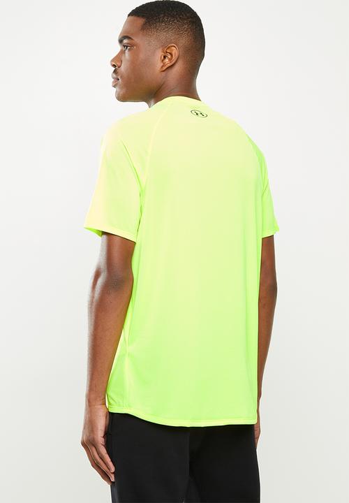 Under Armour - UA tech 2.0 short sleeve novelty tee - neon green