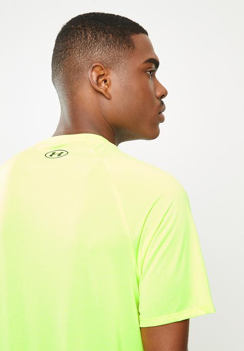 Under Armour - UA tech 2.0 short sleeve novelty tee - neon green