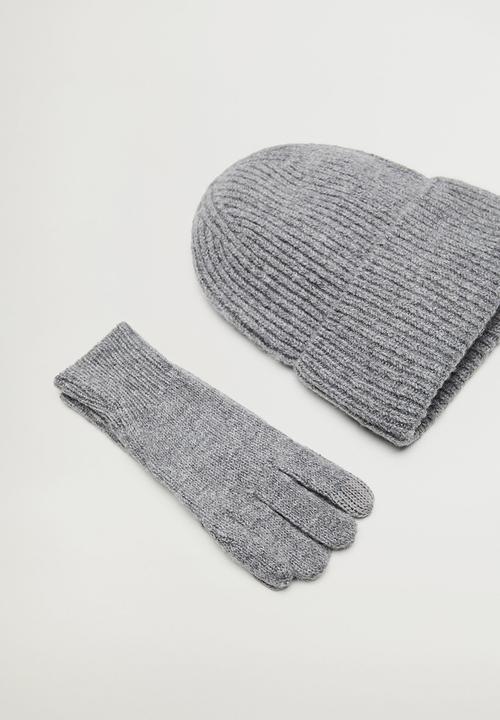 MANGO - Hat bea - grey