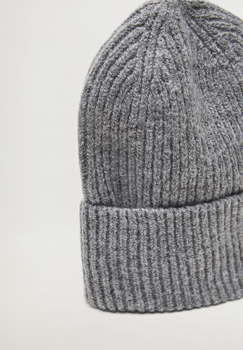 MANGO - Hat bea - grey