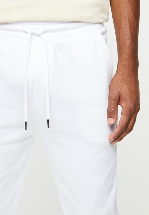 Factorie - Basic track pant - white