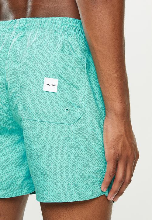 Factorie - Resort short - connector teal