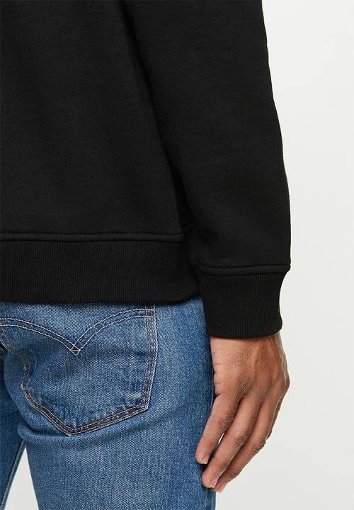 GUESS - Guess core fleece sweater - black