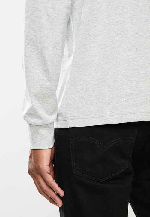 Diesel  - T-diego-ls-cuty T-shirt - grey