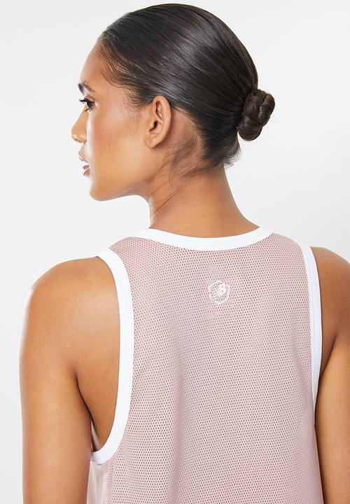 New Balance  - Fast flight tank print - pink 